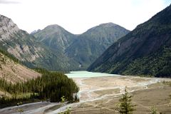 17 Valley Floor and Kinney Lake With Campion Mountain From Berg Lake Trail Between Whitehorn Camp And Kinney lake.jpg